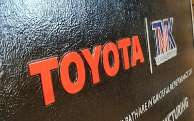 Retiree Path Signage for Toyota Retiree Pathway